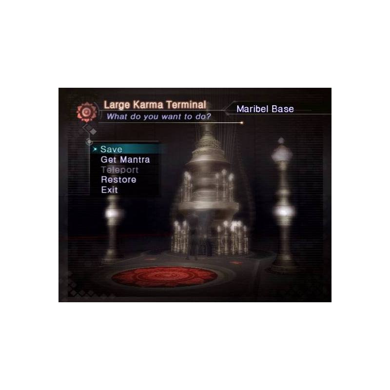 اسکرین شات(تصویر گیم پلی) بازی Shin Megami Tensei Digital Devil Saga برای PS2