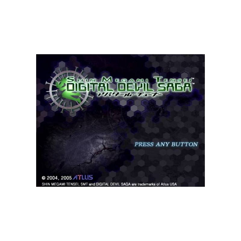 اسکرین شات(تصویر گیم پلی) بازی Shin Megami Tensei Digital Devil Saga برای PS2