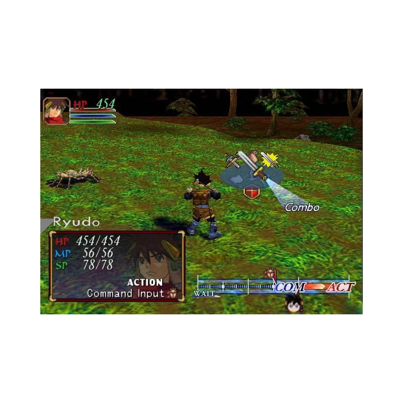 اسکرین شات(تصویر گیم پلی)بازی Grandia II برای PS2