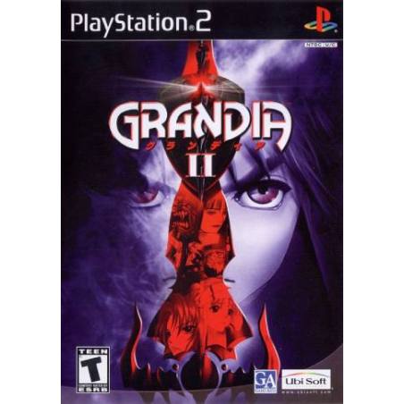 کاور بازی Grandia II برای PS2