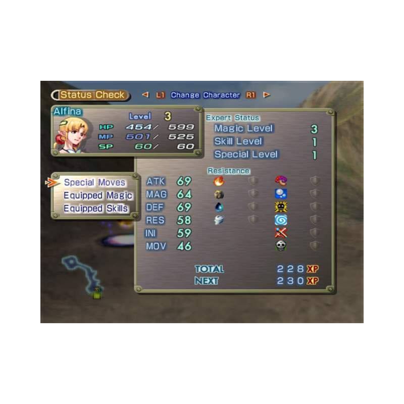 اسکرین شات(تصویر گیم پلی) بازی Grandia III برای PS2