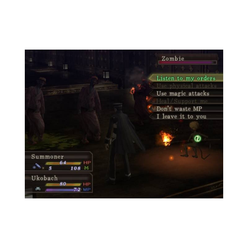 اسکرین شات(تصویر گیم پلی)کاور بازی Shin Megami Tensei Devil Summoner - Raidou Kuzunoha vs. the Soulless Army برای PS2