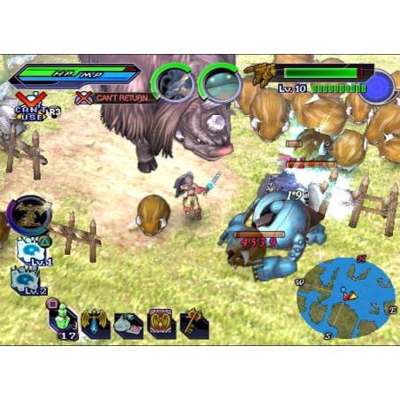 اسکرین شات(تصویر گیم پلی)  بازی Shining Force EXA برای PS2