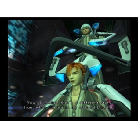 اسکرین شات(تصویر گیم پلی)بازی Xenosaga Episode II - Jenseits von Gut und Böse برای PS2