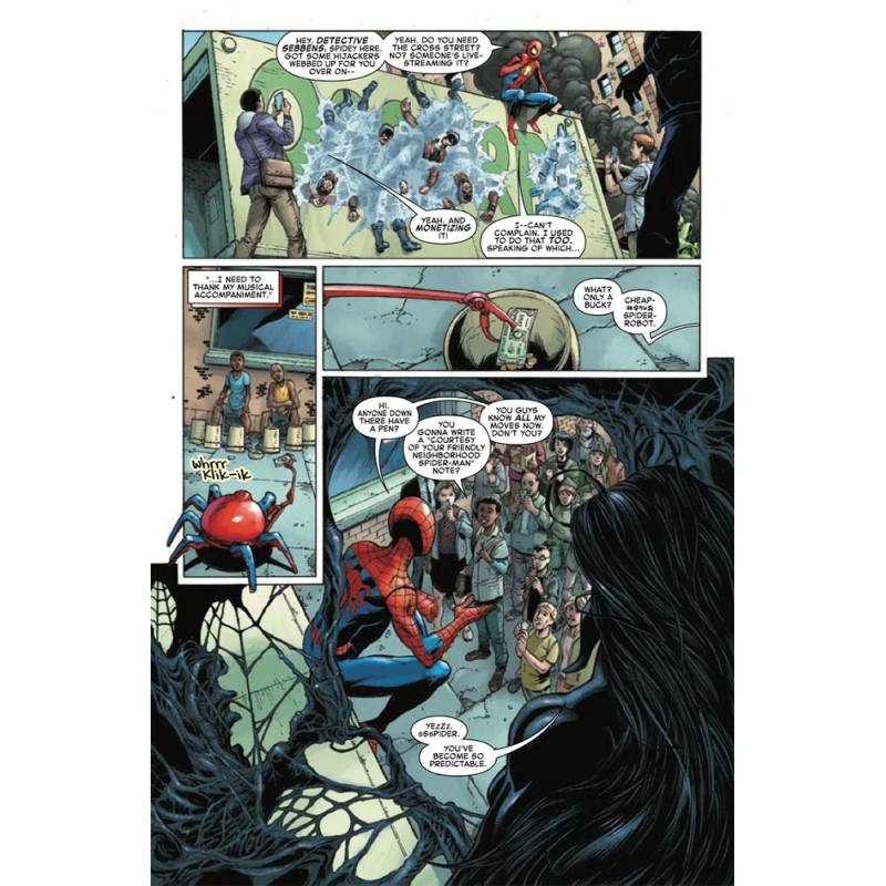 نمونه ی تصویر کمیک بوک Spider Man