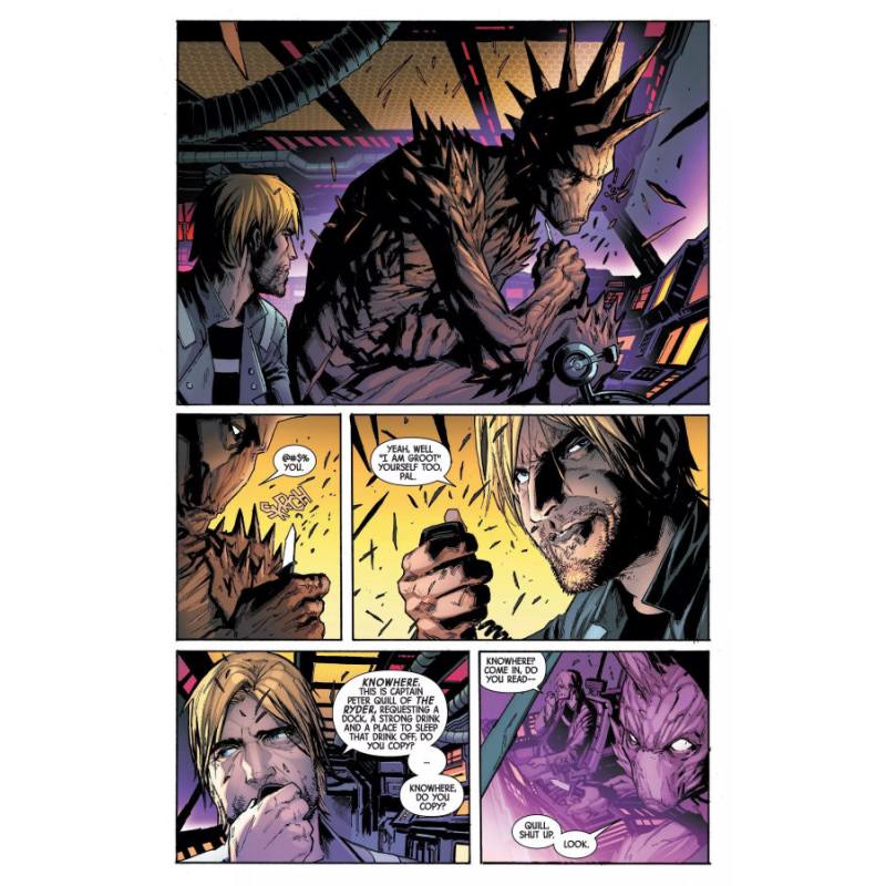 نمونه ی تصویر کمیک بوک Guardians of the Galaxy  (2019) جلد اول