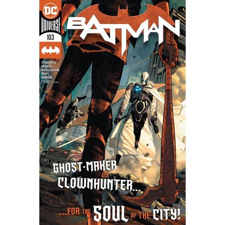 تصویر جلد کمیک بوک Batman for The Soul of The City