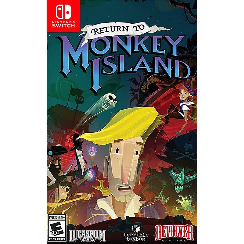 کاور بازی Return to Monkey Island برای نینتندو سوییچ