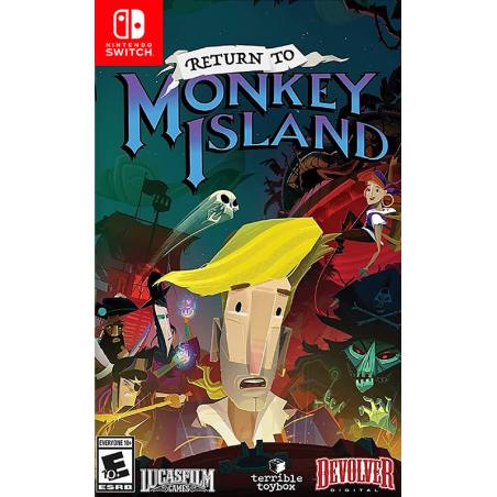 کاور بازی Return to Monkey Island برای نینتندو سوییچ