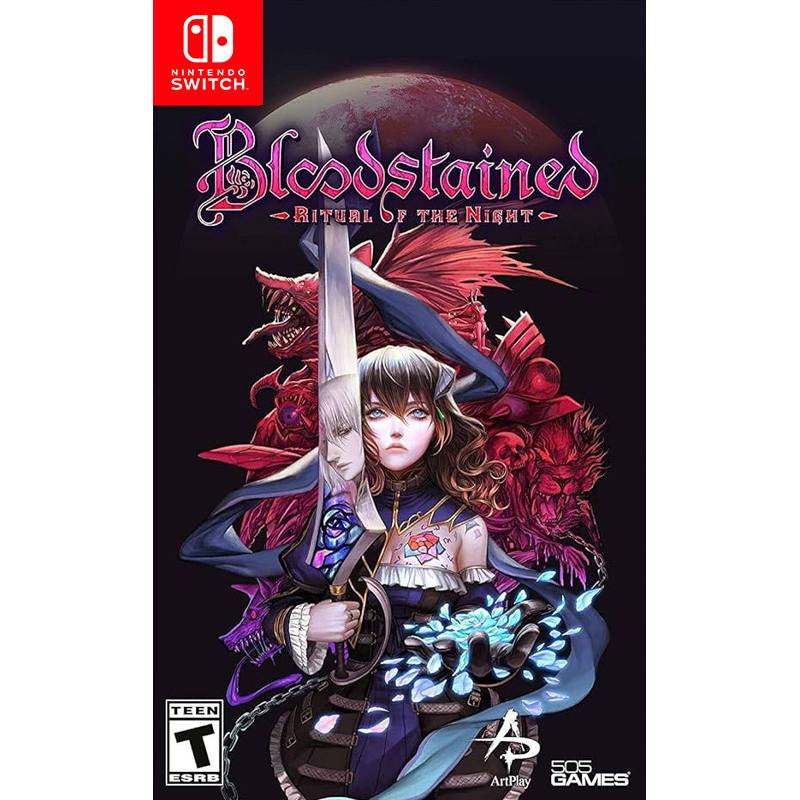 کاور بازی Bloodstained Ritual of the Night برای نینتندو سوییچ