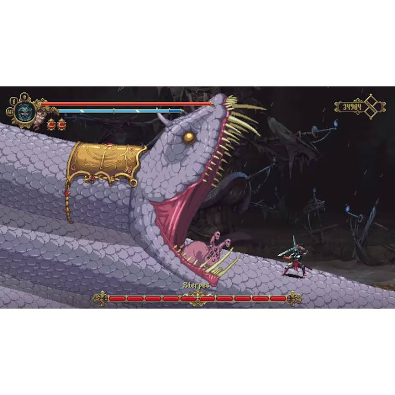 اسکرین شات (تصویر گیم پلی) بازی Blasphemous نسخه نینتندو سوییچ (Nintendo Switch)