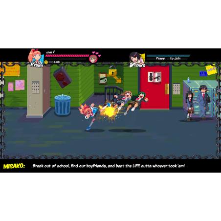 اسکرین شات (تصویر گیم پلی) بازی River City Girls نسخه نینتندو سوییچ (Nintendo Switch)