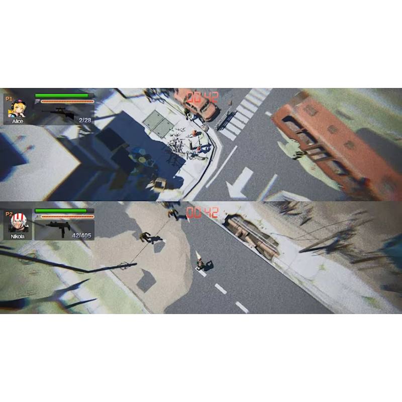 اسکرین شات (تصویر گیم پلی) بازی Last 4 Survive The Outbreak نسخه نینتندو سوییچ (Nintendo Switch)