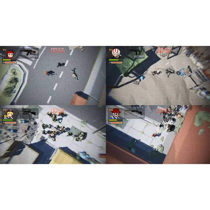 اسکرین شات (تصویر گیم پلی) بازی Last 4 Survive The Outbreak نسخه نینتندو سوییچ (Nintendo Switch)