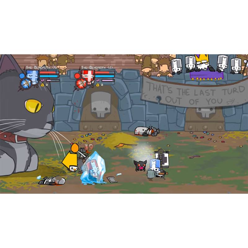 اسکرین شات (تصویر گیم پلی) بازی Castle Crashers Remastered نسخه نینتندو سوییچ (Nintendo Switch)