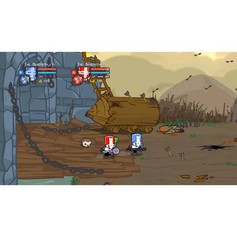 اسکرین شات (تصویر گیم پلی) بازی Castle Crashers Remastered نسخه نینتندو سوییچ (Nintendo Switch)