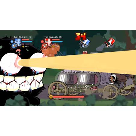 اسکرین شات (تصویر گیم پلی) بازی Castle Crashers Remastered نسخه نینتندو سوییچ (Nintendo Switch)