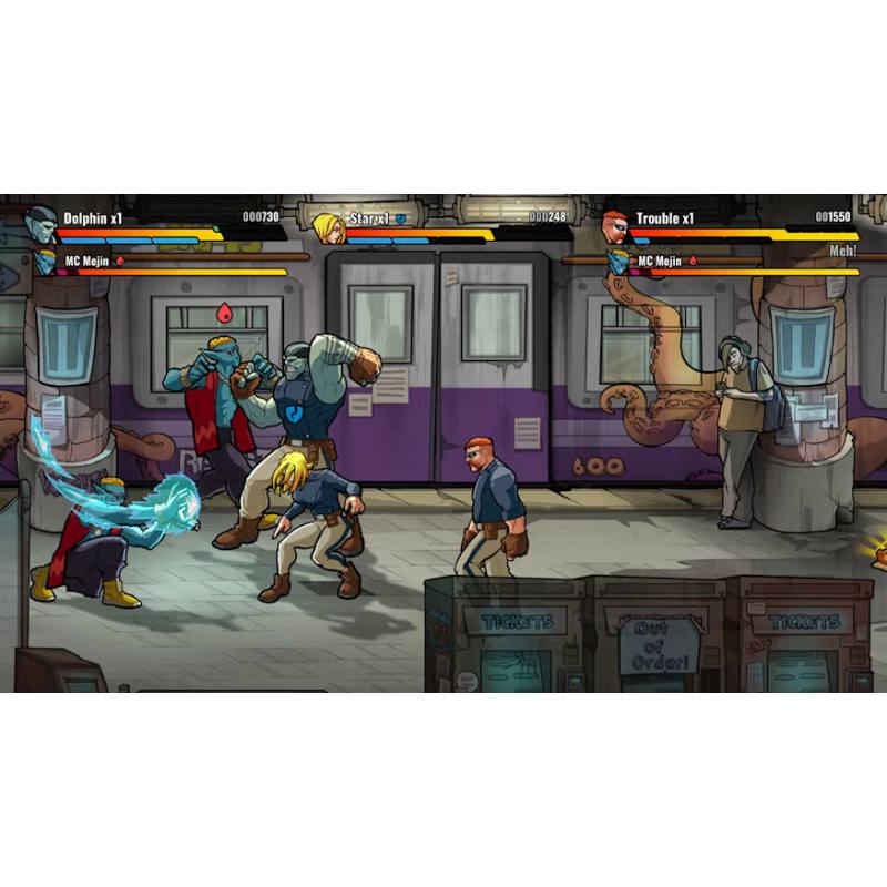 اسکرین شات (تصویر گیم پلی) بازی Mayhem Brawler نسخه نینتندو سوییچ (Nintendo Switch)