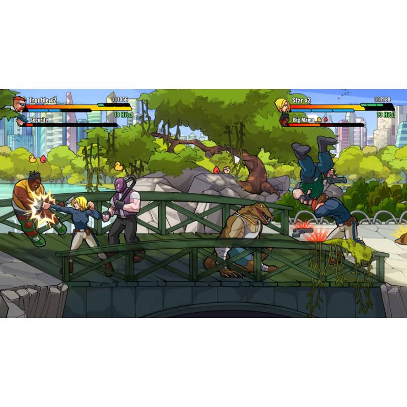 اسکرین شات (تصویر گیم پلی) بازی Mayhem Brawler نسخه نینتندو سوییچ (Nintendo Switch)