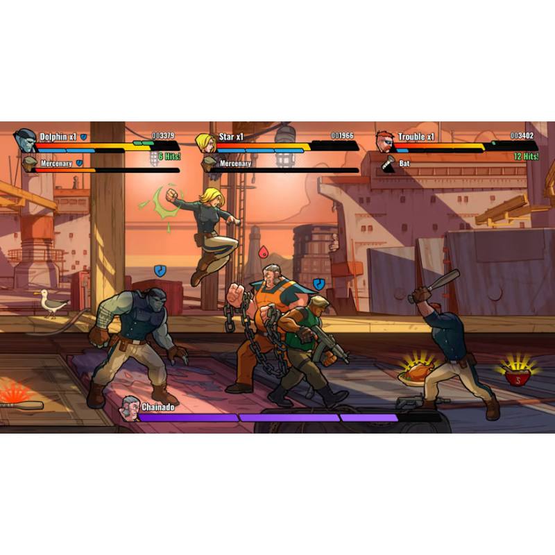 اسکرین شات (تصویر گیم پلی) بازی Mayhem Brawler نسخه نینتندو سوییچ (Nintendo Switch)