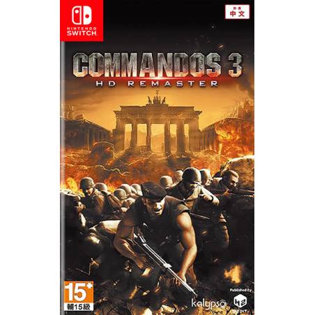 کاور بازی Commandos 3 HD Remaster برای نینتندو سوییچ