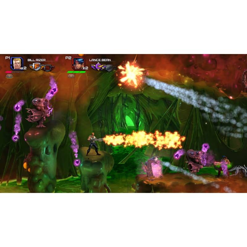 اسکرین شات (تصویر گیم پلی) بازی Contra Operation Galuga نسخه نینتندو سوییچ (Nintendo Switch)