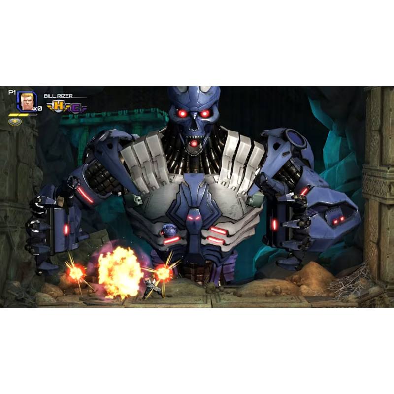 اسکرین شات (تصویر گیم پلی) بازی Contra Operation Galuga نسخه نینتندو سوییچ (Nintendo Switch)