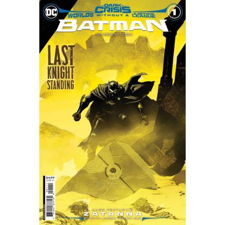 تصویر جلد کمیک بوک Dark Crisis Worlds Without a Justice League - Batman