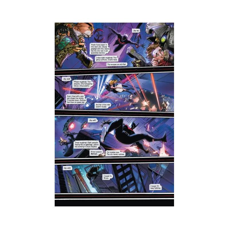 نمونه ی تصویر کمیک بوک Batman Beyond