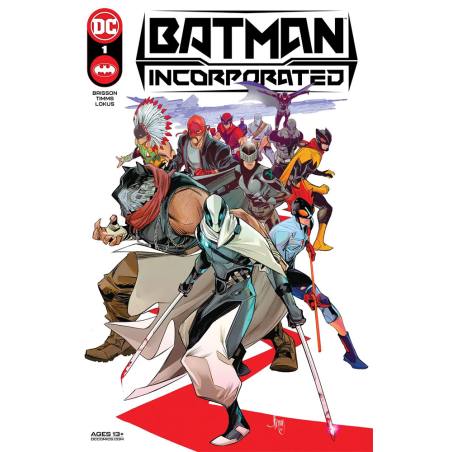 تصویر جلد کمیک بوک Batman Incorporated جلد اول