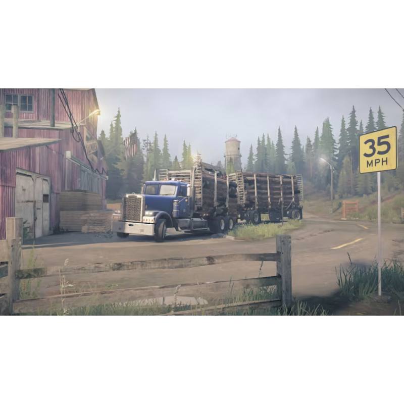 اسکرین شات (تصویر گیم پلی) بازی MudRunner American Wilds نسخه نینتندو سوییچ (Nintendo Switch)