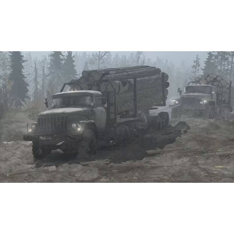 اسکرین شات (تصویر گیم پلی) بازی MudRunner American Wilds نسخه نینتندو سوییچ (Nintendo Switch)