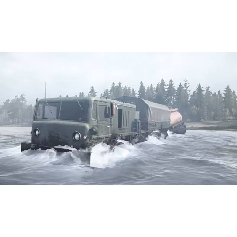 اسکرین شات (تصویر گیم پلی) بازی MudRunner American Wilds نسخه نینتندو سوییچ (Nintendo Switch)