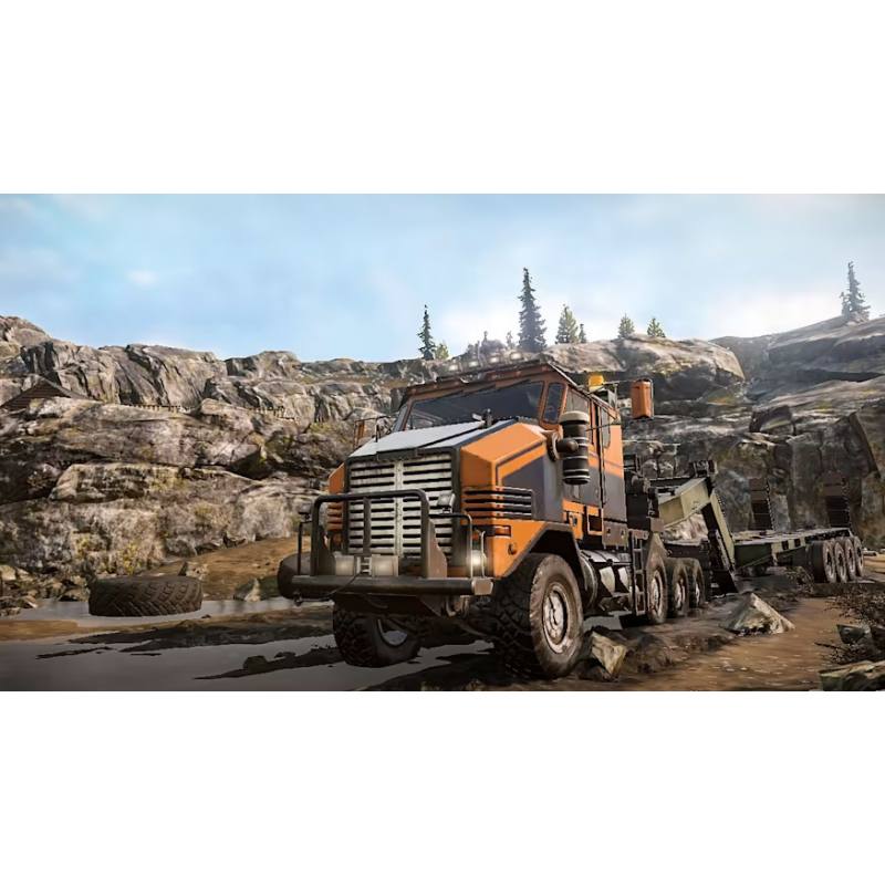 اسکرین شات (تصویر گیم پلی) بازی SnowRunner نسخه نینتندو سوییچ (Nintendo Switch)