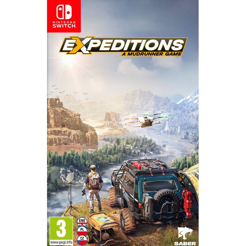 کاور بازی Expeditions A MudRunner Game برای نینتندو سوییچ