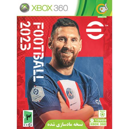 کاور نسخه مادسازی شده بازی PES 2023 برای xbox 360