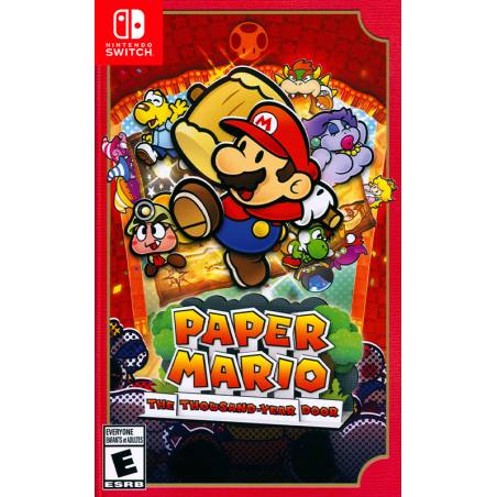 کاور بازی Paper Mario The Thousand-Year Door برای نینتندو سوییچ