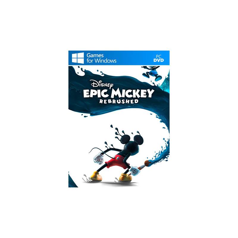 کاور بازی Disney Epic Mickey Rebrushed نسخه کامپیوتر