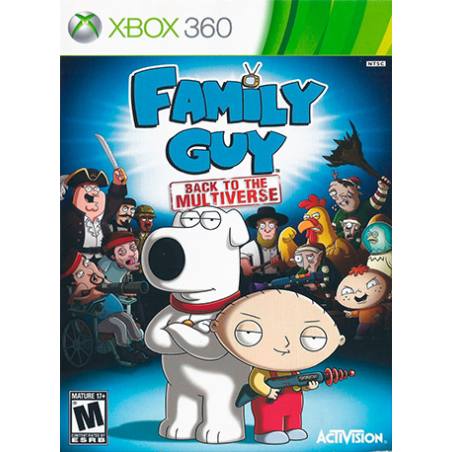 کاور بازی Family Guy Back To The Multiverse برای xbox 360