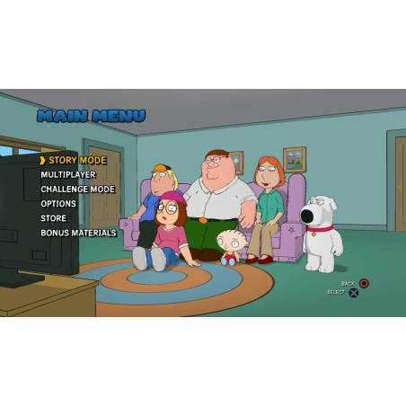 اسکرین شات و تصویر معرفی و گیم پلی بازی Family Guy Back To The Multiverse برای ایکس باکس 360 (Xbox 360) تصویر شماره 1