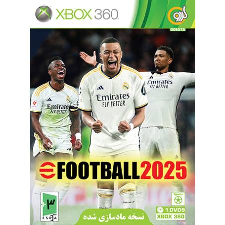 کاور بازی Efootball 2025 برای xbox 360