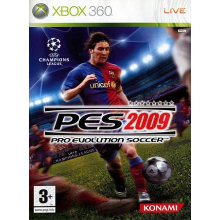 کاور بازی PES 2009 Pro Evolution Soccer برای xbox 360