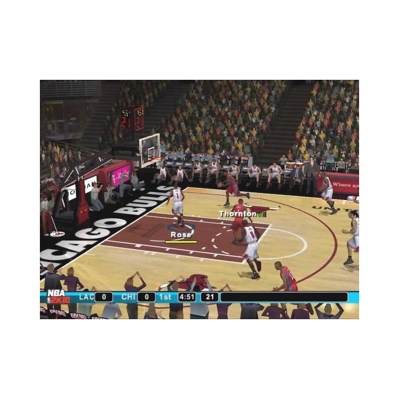 تصویر پشت کاور بازی NBA 2K10 نسخه Xbox 360 تصویر 2