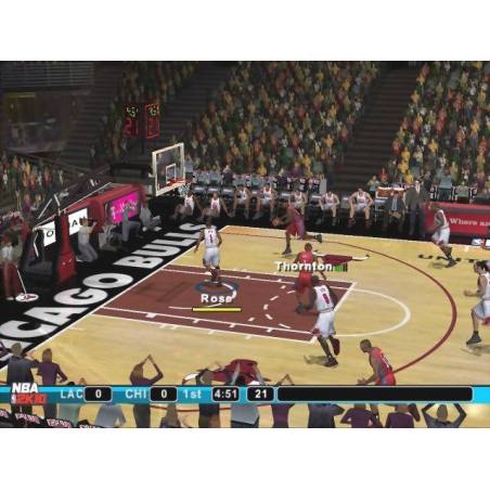 تصویر پشت کاور بازی NBA 2K10 نسخه Xbox 360 تصویر 2