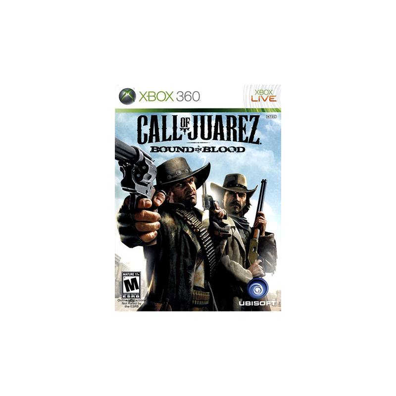 کاور بازی Call of Juarez Bound in Blood برای xbox 360