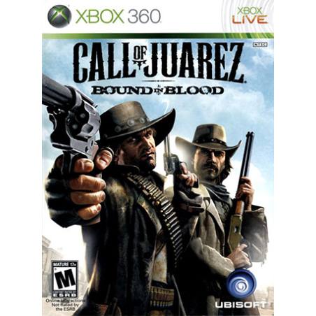 کاور بازی Call of Juarez Bound in Blood برای xbox 360