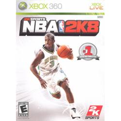 کاور بازی NBA 2K8 بازی Xbox 360