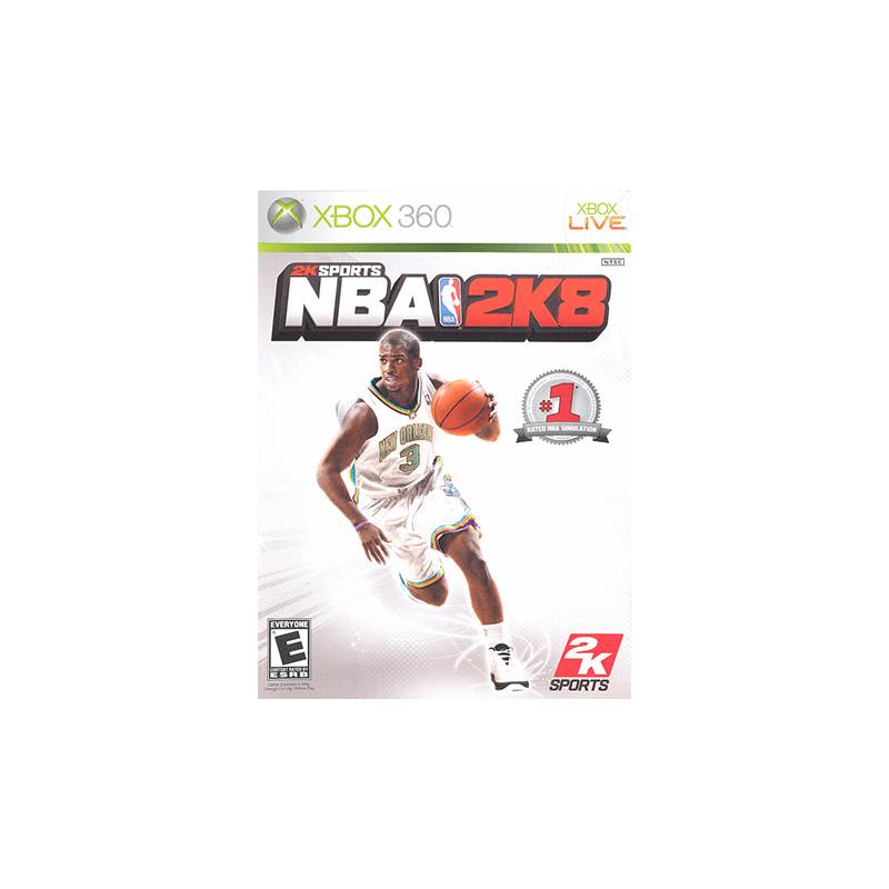 کاور بازی NBA 2K8 بازی Xbox 360