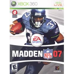 کاور بازی Madden NFL 07 بازی Xbox 360