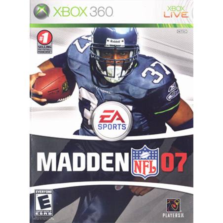 کاور بازی Madden NFL 07 بازی Xbox 360